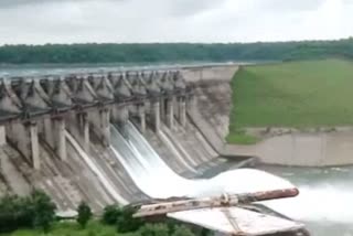 Atal Sagar Dam Two gates opened