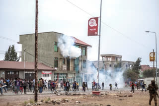 Anti-UN protests in Congo's east