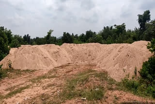 illegal sand business in Jamtara