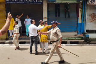 Dispute between supporters of candidates in Vidisha