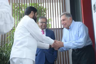 Eknath Shinde ratan tata meet