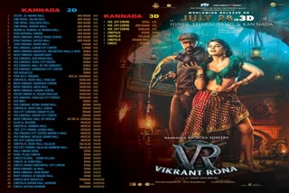 The countdown for the worldwide release of 'Vikrant Rona' has begun