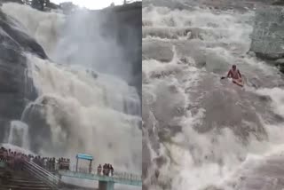 tamil nadu flashfloods latest  tenkasi flashfloods death  women die in flashfloods  തമിഴ്‌നാട് മലവെള്ളപ്പാച്ചില്‍ മരണം  തെങ്കാശി മലവെള്ളപ്പാച്ചിലില്‍ സ്‌ത്രീകള്‍ മരിച്ചു  കുട്രാളം വെള്ളച്ചാട്ടം മലവെള്ളപ്പാച്ചില്‍ മരണം