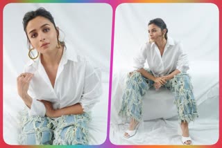 Alia Bhatt Darlings promotions  Alia Bhatt in yellow pantsuit  Alia Bhatt Darlings promotions suit  Alia Bhatt latest news  Alia Bhatt latest updates  Alia Bhatt baby bump pics