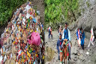 Pilgrims facing problem due to garbage