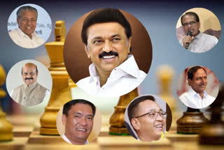 44th International Chess Tournament  Chess Tournament  International Chess Tournament  International Chess Tournament chennai  State Chief Ministers  tamilnadu cm stalin  നാല്‍പത്തിനാലാമത് ചെസ് ഒളിമ്പ്യാഡ്  അന്താരാഷ്ട്ര ചെസ് ടൂര്‍ണമെന്‍റ്  തമിഴ്നാട് മുഖ്യമന്ത്രി എം കെ സ്റ്റാലിന്‍  ചെന്നൈ നെഹ്റു സ്റ്റേഡിയം