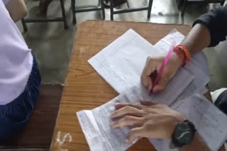 cheating in BA BSC examinations in Bhind