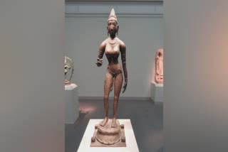 Bronze idol of Chola queen traced in Washington museum  1929 നഷ്‌ടപ്പെട്ട ചോള രാജ്ഞിയുടെ വെങ്കല വിഗ്രഹം അമേരിക്കയിൽ  തമിഴ്‌നാട്ടിൽ നിന്ന് നഷ്‌ടപ്പെട്ട ചോള രാജ്ഞിയുടെ വിഗ്രഹം യുഎസിൽ  ചോള രാജ്ഞി സെംബിയൻ മഹാദേവി  ചോള രാജ്ഞി സെംബിയൻ മഹാദേവിയുടെ വെങ്കല വിഗ്രഹം കണ്ടെത്തി  വാഷിങ്ടൺ ഡിസിയിലെ ഫ്രീർ ഗാലറി ഓഫ് ആർട്ട്  ചോള രാഞ്ജിയുടെ വിഗ്രഹം ഫ്രീർ ഗാലറി ഓഫ് ആർട്ടിൽ നിന്ന് കണ്ടെത്തി