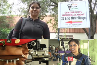 special story on  Rifle shooter Surabhi Bhardwaj from hyderabad