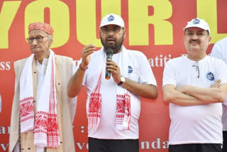 Health Minister Keshav Mahanta in the race for World Hepatitis Day