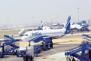 Indigo flight skids off runway in Jorhat, wheels get stuck in outfield