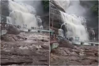 deaths at Kuttalam Waterfalls  Tamilnadu government imposed ban in tourist destinations  death of two tourists at Kuttalam Waterfalls  tourist destinations are closed in Tamilnadu  കുറ്റാലം വെള്ളച്ചാട്ടത്തില്‍ സഞ്ചാരികള്‍ മരിച്ച സംഭവം  വി​നോ​ദ സ​ഞ്ചാ​ര കേ​ന്ദ്ര​ങ്ങ​ളി​ല്‍ നിരോധനം ഏര്‍പ്പെടുത്തി തമിഴ്‌നാട് സര്‍ക്കാര്‍  തമിഴ്‌നാട്ടിലെ വി​നോ​ദ സ​ഞ്ചാ​ര കേ​ന്ദ്ര​ങ്ങ​ളി​ല്‍ വിലക്ക്  തമിഴ്‌നാട്ടിലെ വി​നോ​ദ സ​ഞ്ചാ​ര കേ​ന്ദ്ര​ങ്ങ​ള്‍ അടച്ചു