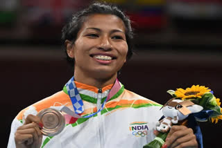 Lovlina stranded after leaving CWG opening ceremony midway  Rajesh Bhandari  boxer Lovlina Borgohain  Lovlina Borgohain  Muhammad Hussamuddin  Commonwealth Games opening ceremony  ലവ്‌ലിന ബോർഗോഹെയ്‌ന്‍  കോമണ്‍വെല്‍ത്ത് ഗെയിംസ്