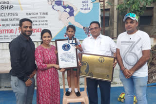 Seven-year-old Pune girl sets Guinness World Record for Limbo Skating