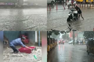 Heavy Rain in Hyderabad