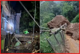 Boulder Falling From The Mountain