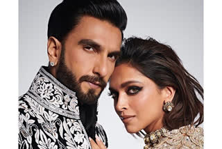 Ranveer Deepika at manish malhotra show