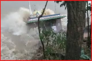 temple washed away by Godavari flood