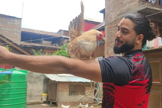 21 year old builds exotic chicken farm in Kashmir during COVID lockdown