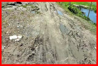 Poor Road Condition  in Bangaion