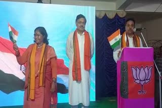 union minister sadhvi niranjan jyoti attend mann ki baat programme in khurda