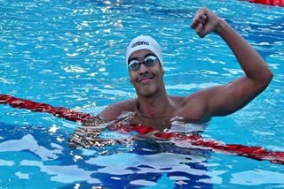 CWG 2022  commonwealth games 2022  Srihari Nataraj  50m backstroke  semifinals  श्रीहरि नटराज  राष्ट्रमंडल खेल 2022  50 मीटर बैकस्ट्रोक स्पर्धा  सेमीफाइनल