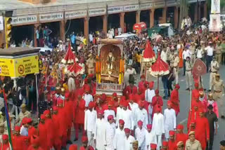 Teej Mata ki sawari in Jaipur