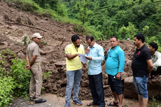 Two villages suffer damage due to cloudburst in the Srinagar-Garhwal district