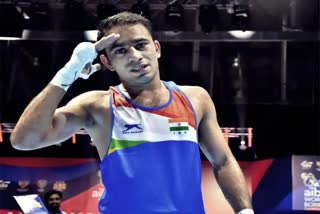 boxer amit panghal match