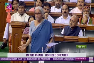 FM Sitharaman replies in the House on price rise