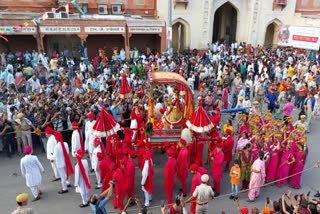 Budhi Teej Mata Ki sawari In Jaipur