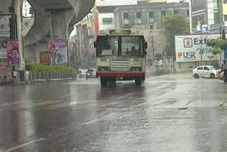 Rains in Hyderabad