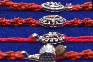 Gujarati businessman creates eco-friendly rakhis worth rupees eight thousand