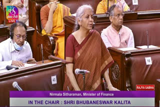 There is no collapse of the of the Indian Rupee: Nirmala Sitharaman in RS