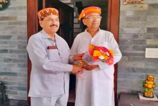 khimi ram sharma meets Former Minister Satya Prakash