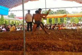 dangal on Nagpanchami in Surguja