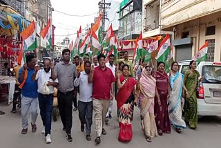 tiranga yatra in dhamtari