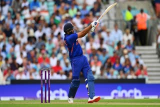 Skipper Rohit Sharma retires hurt with back muscle pull  Rohit sharma  Rohit Sharma injury  രോഹിത് ശർമ്മയ്‌ക്ക് പരിക്ക്  India vs West Indies  India vs West Indies T20 series  ഇന്ത്യ vs വെസ്റ്റ് ഇൻഡീസ്  രോഹിത് ശർമ്മ