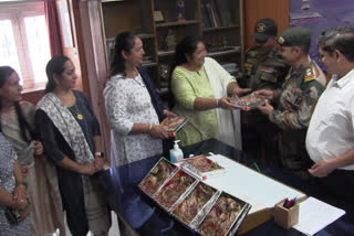 Himachal womens sent rakhi to soldier