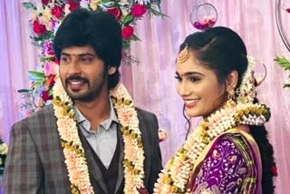 Tv Actors Amardeep chowdary and tejaswini gowda engagement