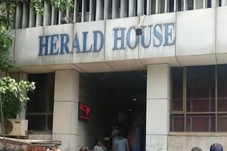 National Herald office seals