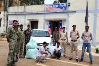 Ganja smuggler arrested in Chilfi of Kawardha