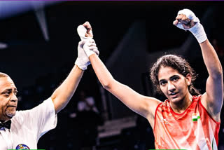 bhiwani boxer Neetu Ghanghas in semifinal