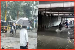 Heavy rain in Mumbai