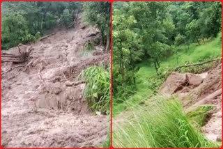 Landslide in Harlog