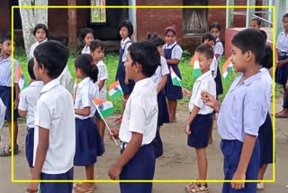 Youth initiative to raise awareness among children about Har Ghar Tiranga