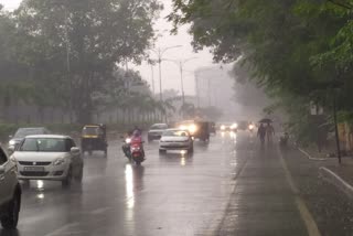 Monsoon Gujarat 2022: શહેરમાં ફરી જામ્યો વરસાદી માહોલ