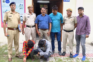 Karnal police arrested thugs