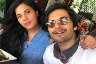 Ali Fazal and Richa Chadha