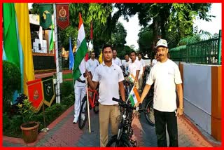 SSB organized cycle rally at Tezpur